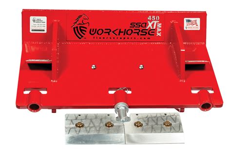 skid steer tile scraper|workhorse skid steer floor scraper.